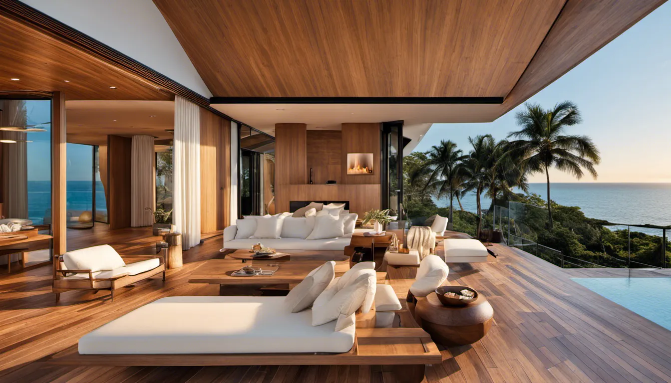 Zen-inspired Luxury Beach House Minimalist Interiors ... by Sheetal ...