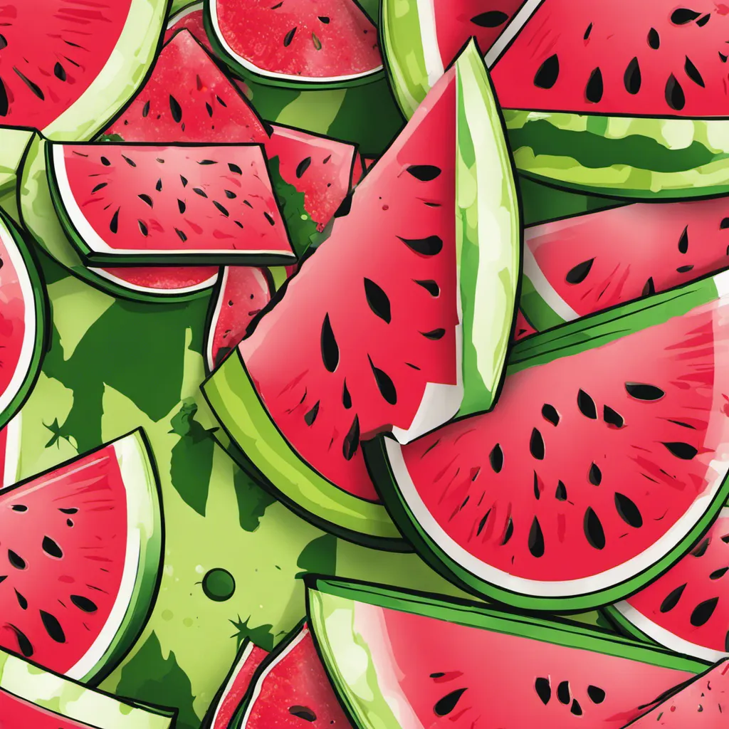 Watermelon monster energy drink