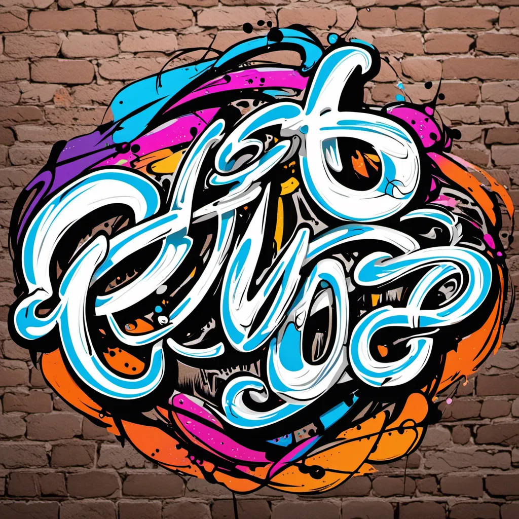 Grafitti Logo With Moncho Loops Words  By Crooploops 