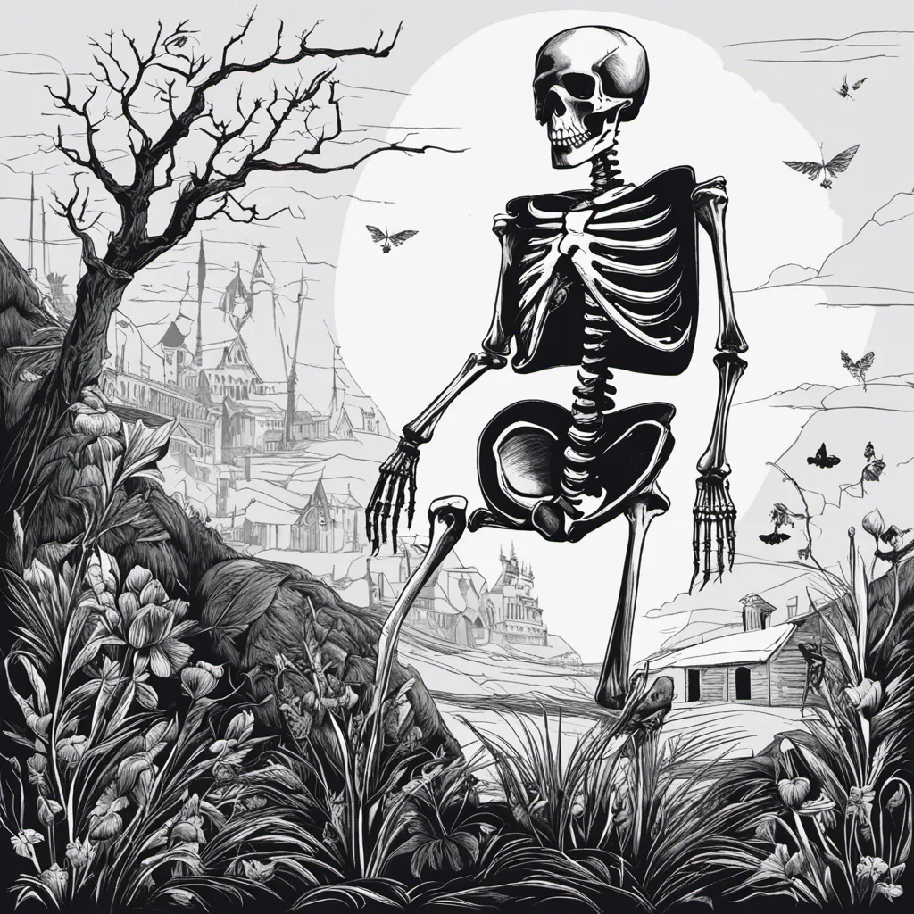 Skeleton Aesthetic Pfp by Bantebya6 - AiImageGenerator.com