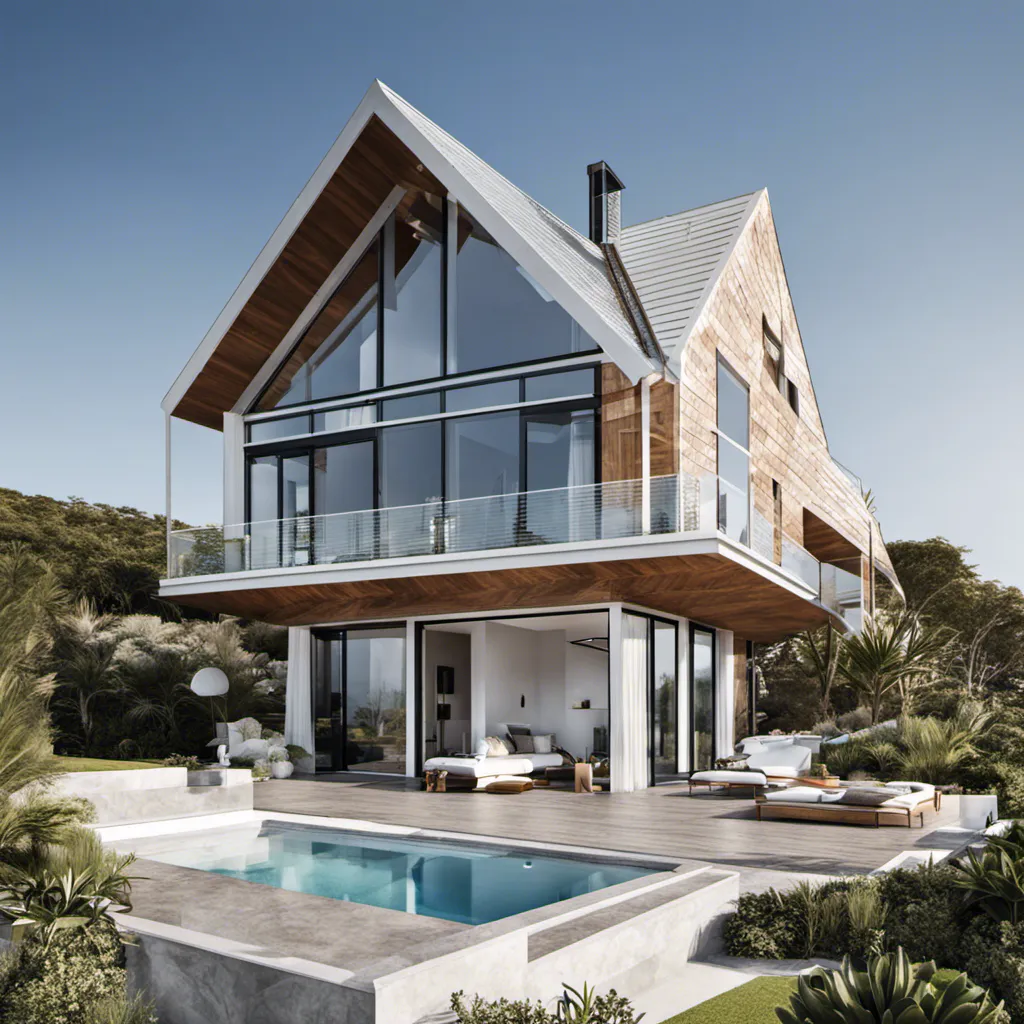 A cool coastal house 