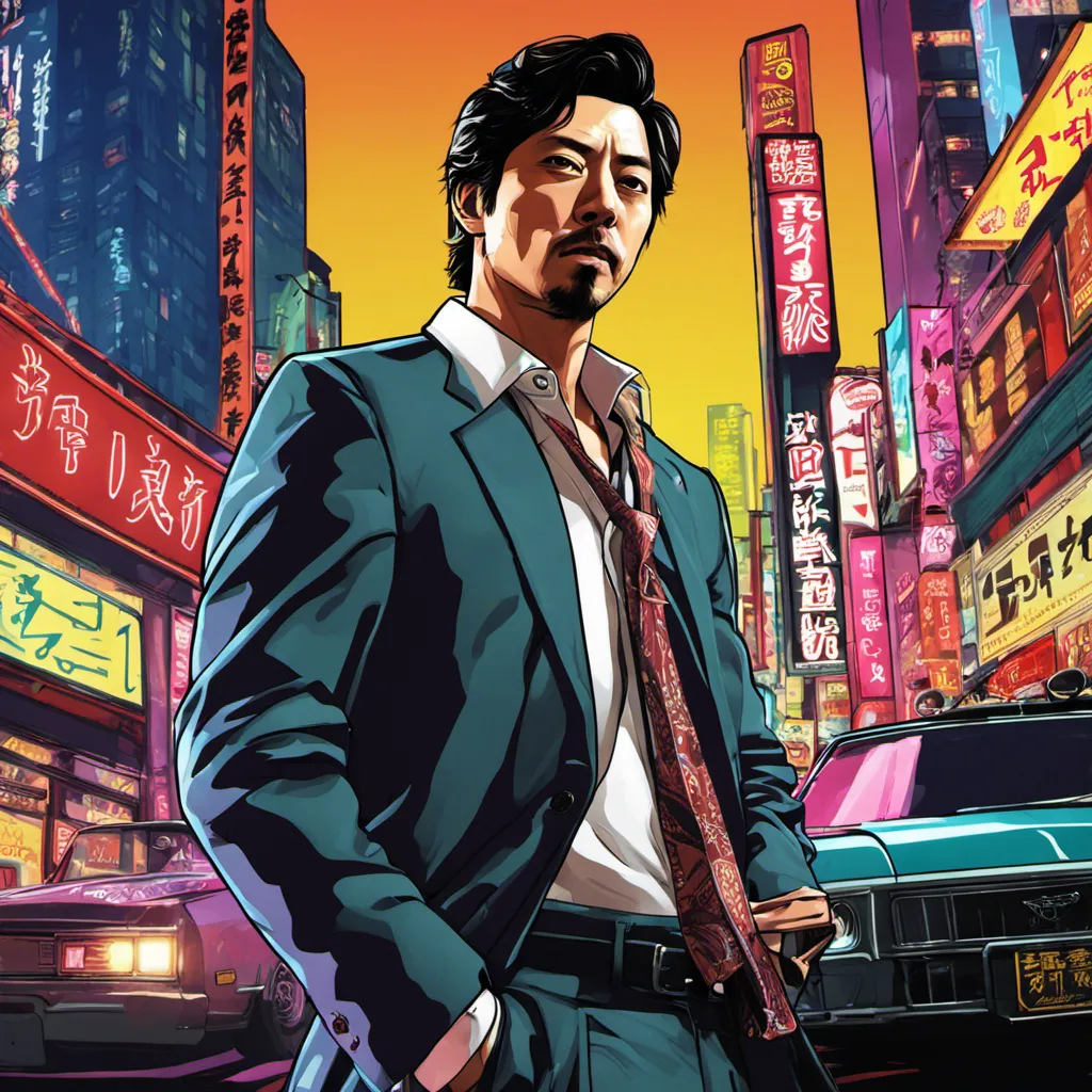 Yakuza Song Kang Actor in Gta by Davidpinedahernandez123456789