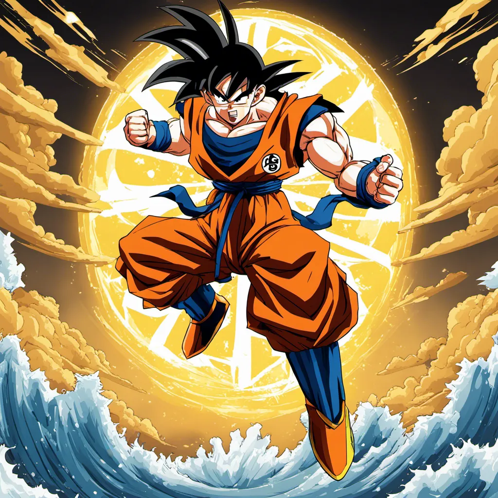 Goku Fase 3 Millons by Valiseulal - AiImageGenerator.com