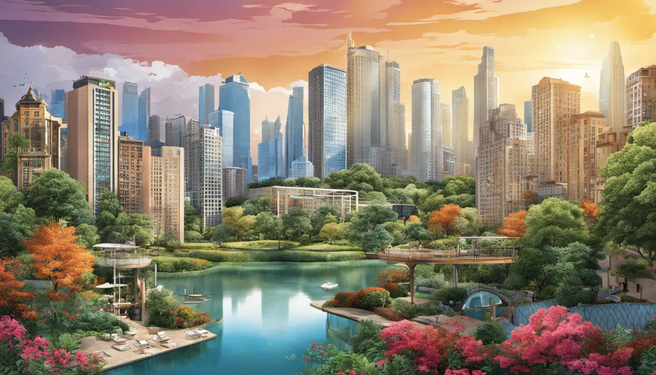 Imagine an Urban Oasis Design ... by Ai Image Generator ...