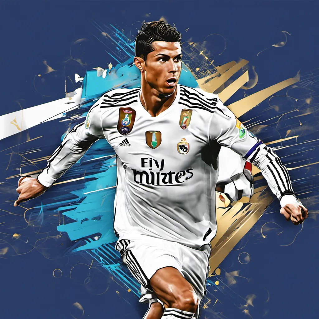 Cristiano Ronaldo 8k Cool Wallpaper by Oalhinai08 - AiImageGenerator.com