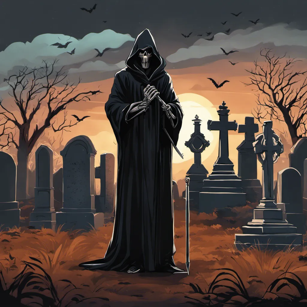 Digital Painting of the Grim Reaper ... by Ecornel007 ...