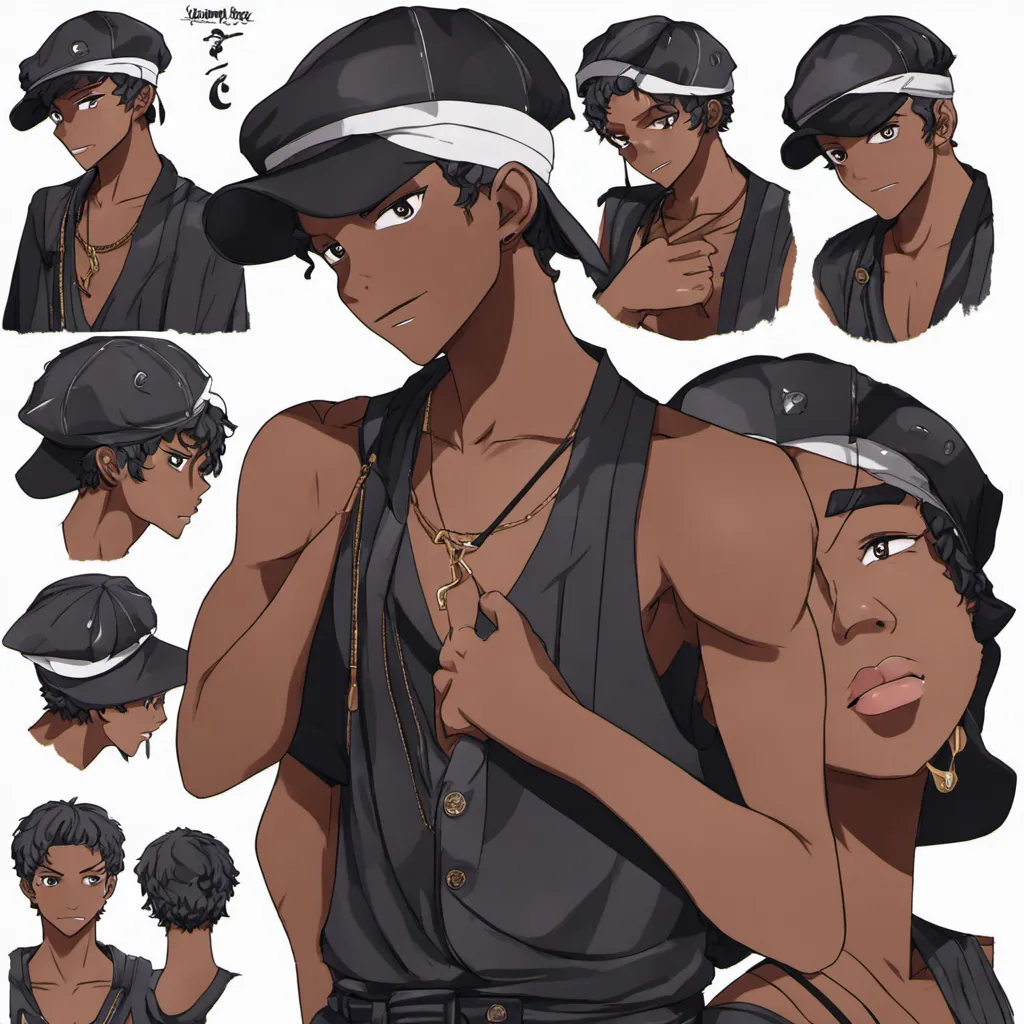 Black Dark Skinned Anime Boy One By Nuggeywuggey01 5768