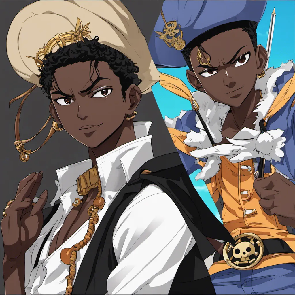 Black Dark Skinned Anime Boy One ... by Nuggeywuggey01 ...